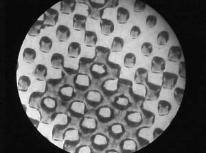 photoengraving under the microscope